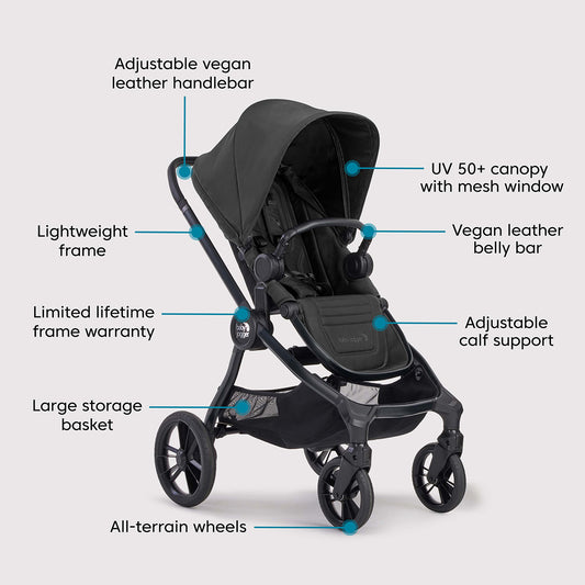 Baby Jogger City Sights + City GO 2 Travel System - Rich Black