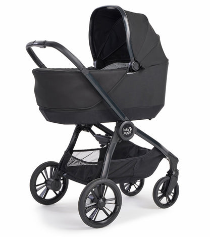 Baby Jogger City Sights Stroller + Pram + Accessory Bundle - Frosted Ivory / Rich Black