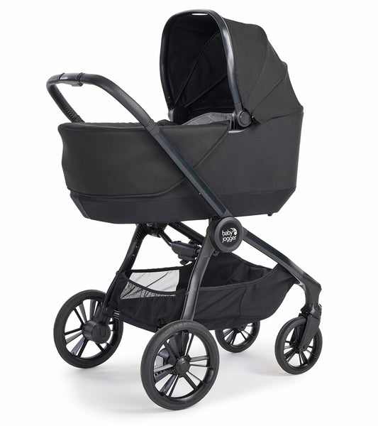 Baby Jogger City Sights Stroller + Pram Bundle - Dark Slate / Rich Black