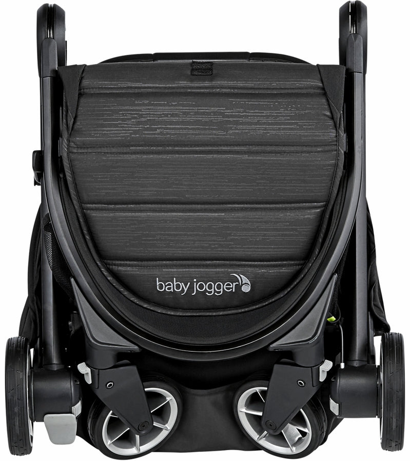 Baby Jogger City Tour 2 Ultra-Compact Travel Stroller + Belly Bar Bundle - Jet