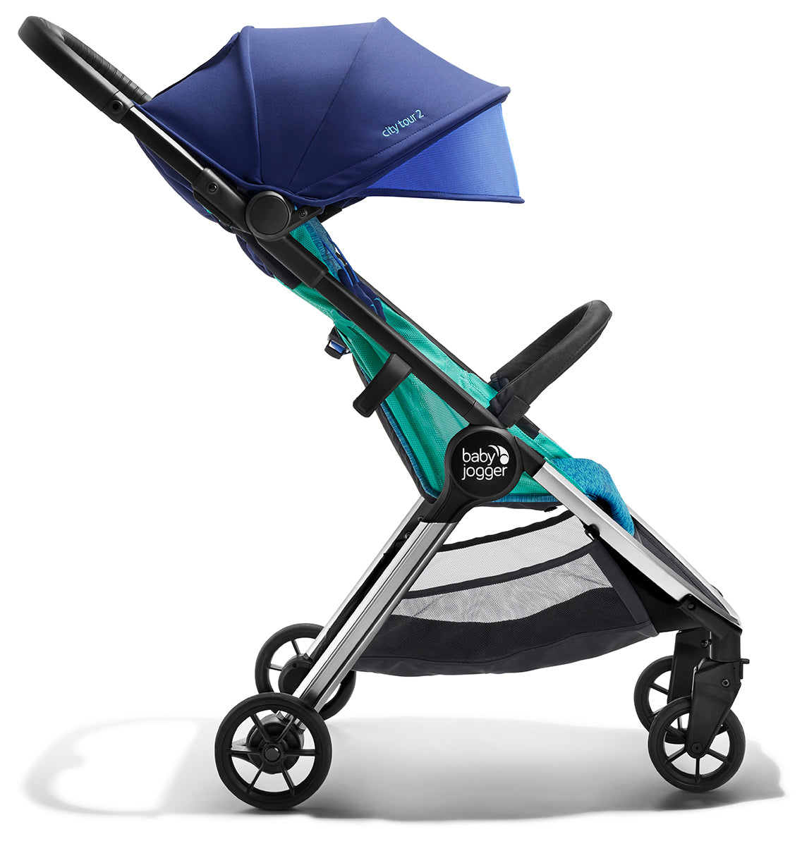 Baby Jogger City Tour 2 Ultra-Compact Travel Stroller - Coastal