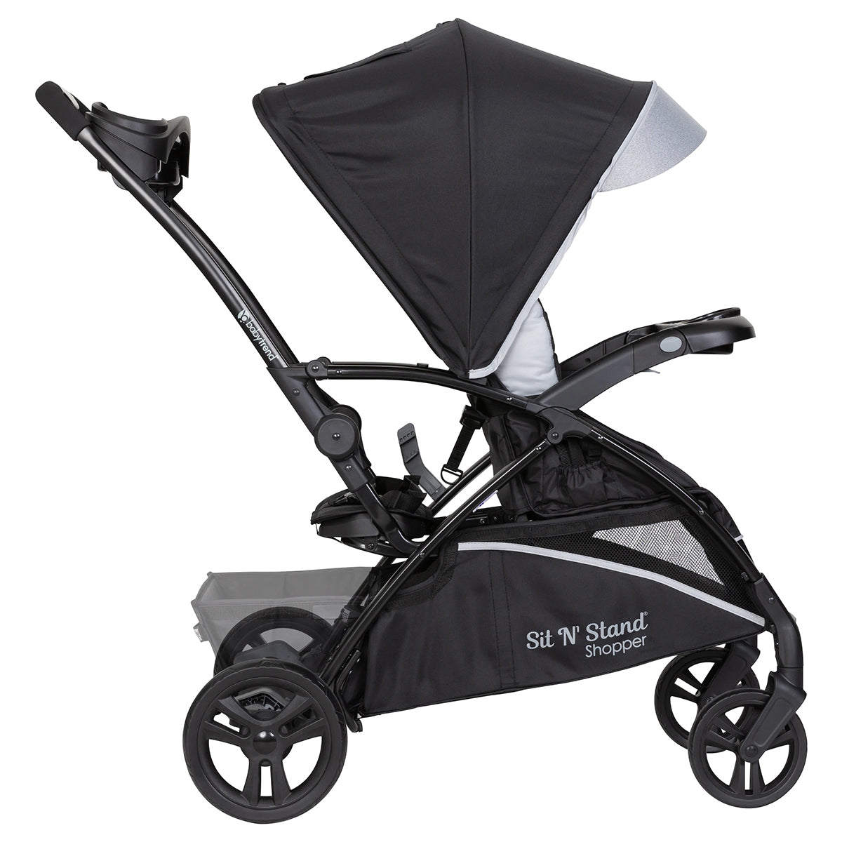 Baby Trend Sit N Stand 5-in-1 Shopper Double Stroller - Moondust