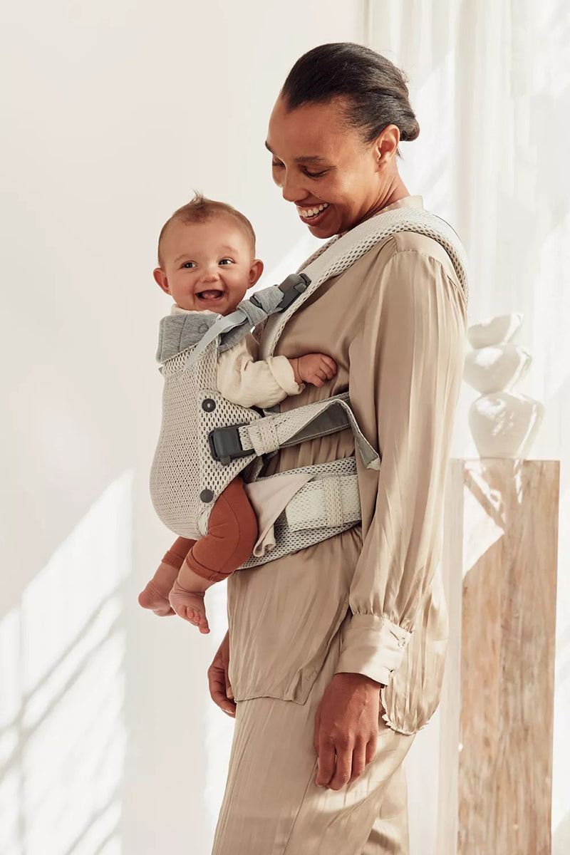 BabyBjörn Baby Carrier Harmony 3D Mesh, Cream