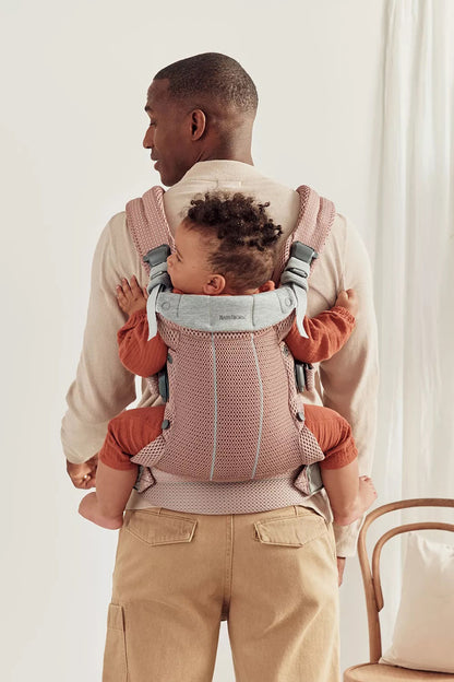 BabyBjörn Baby Carrier Harmony 3D Mesh, Dusty Pink