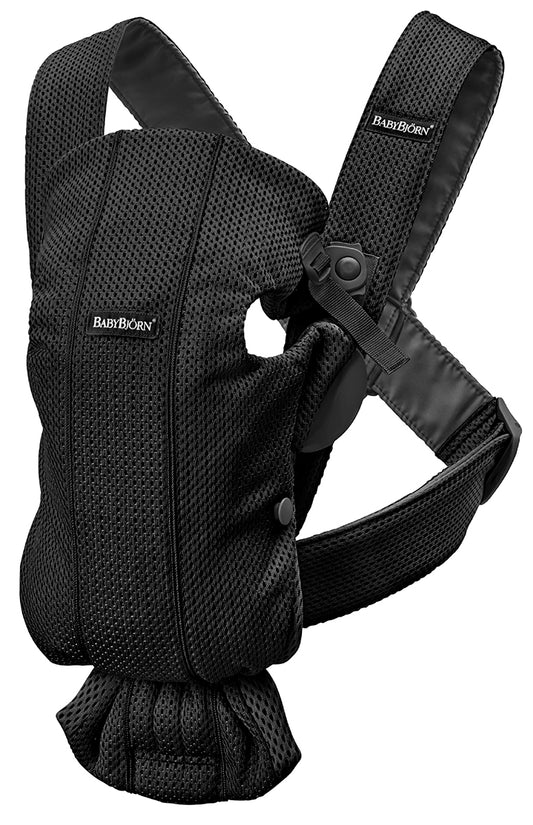 BabyBjörn Baby Carrier Mini 3D Mesh, Black