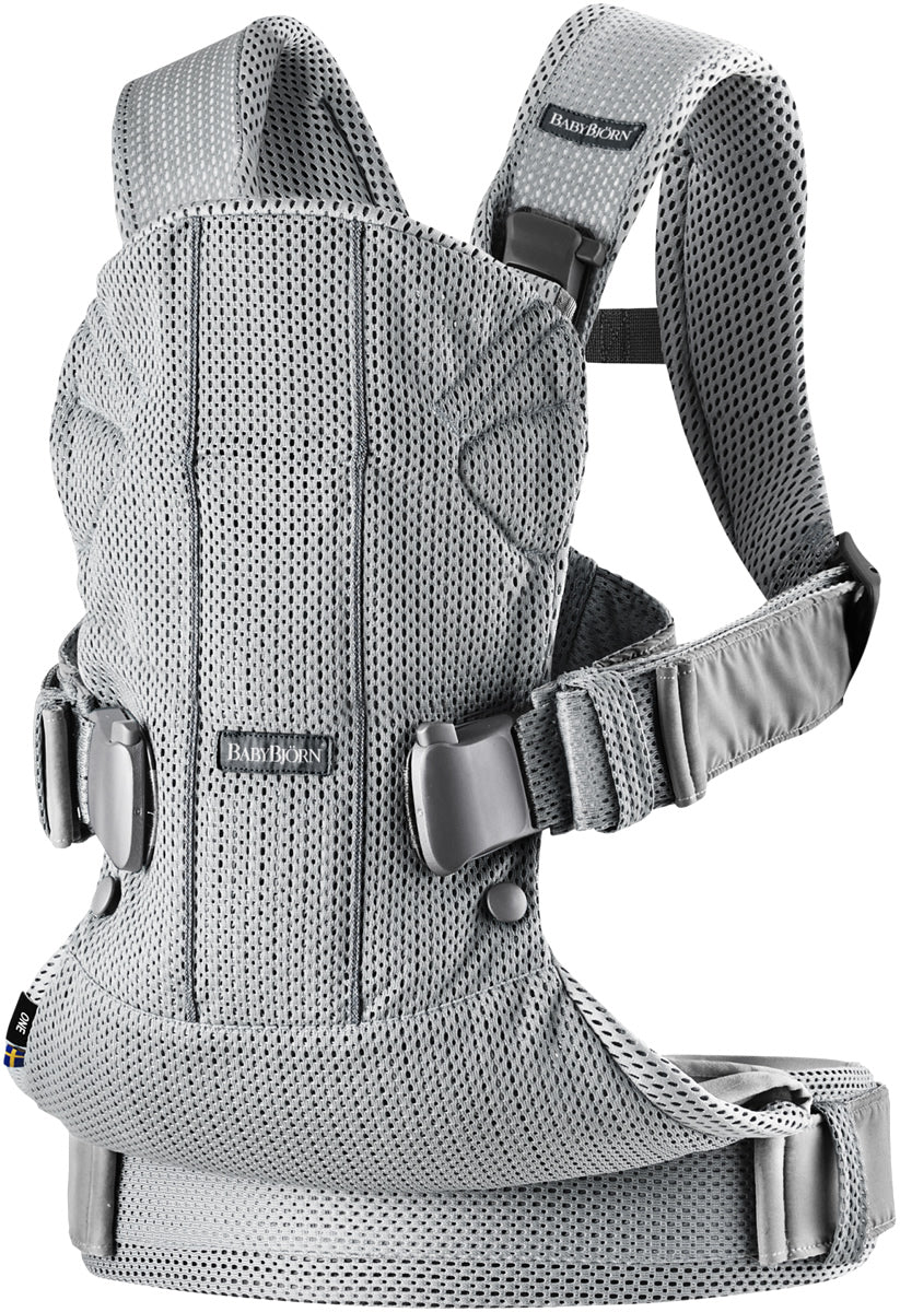 BabyBjörn Baby Carrier One Air 3D Mesh, Silver