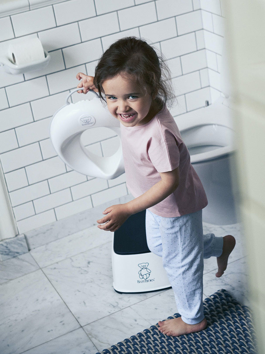 BabyBjorn Potty Training Bundle - Grey / White