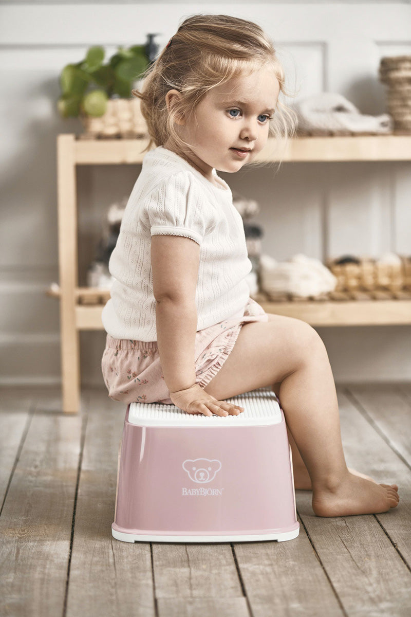 BabyBjorn Potty Training Bundle - Powder Pink / White