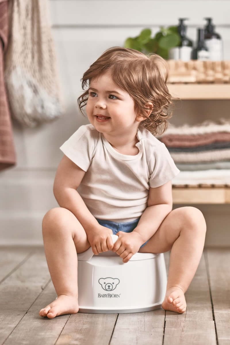 BabyBjorn Smart Potty - White/Grey