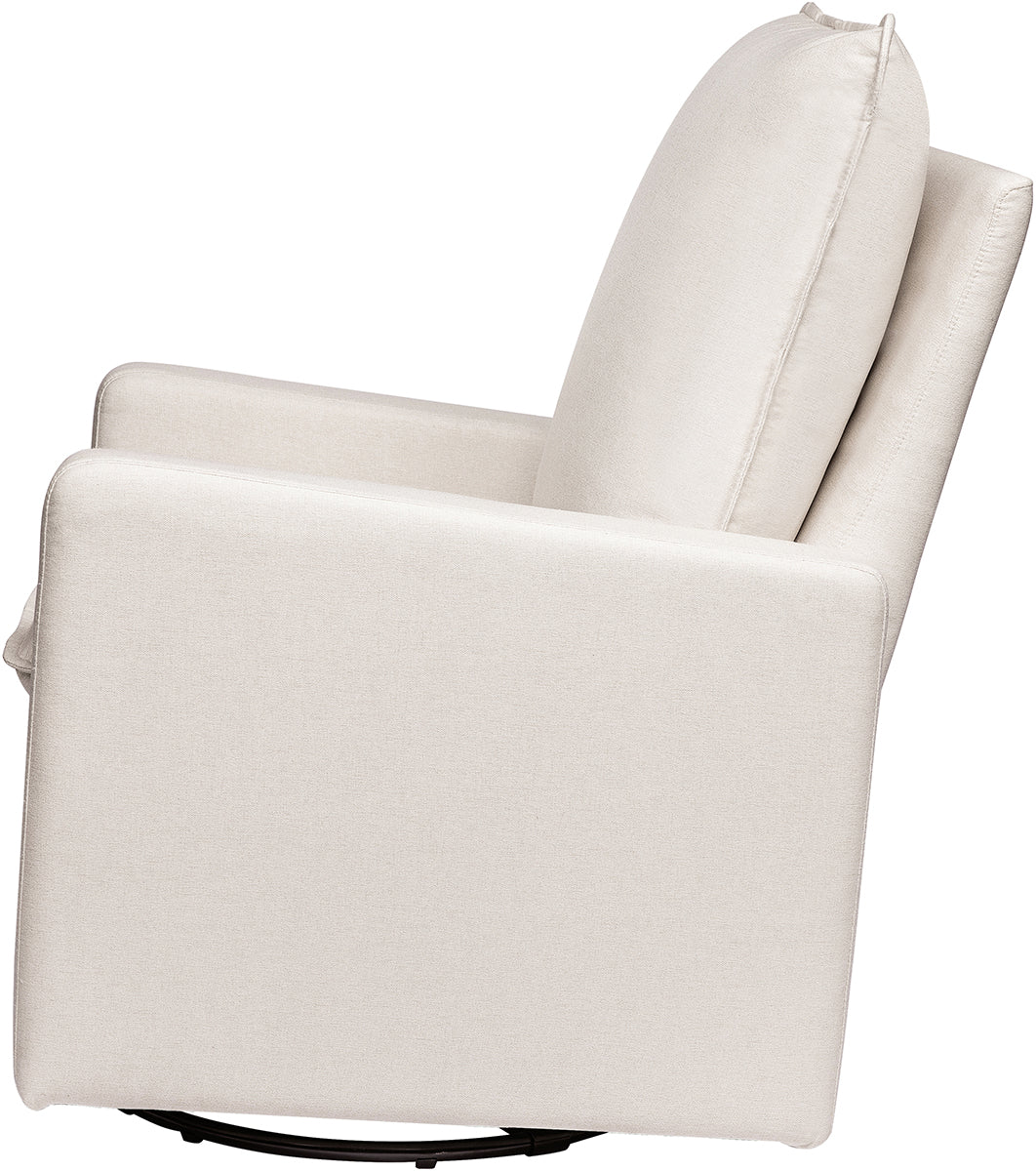 Babyletto Cali Pillowback Swivel Glider - Performance Cream Eco-Weave