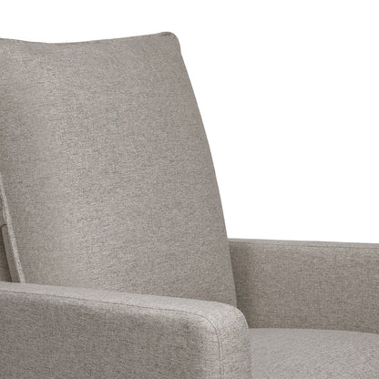 Babyletto Cali Pillowback Swivel Glider - Performance Grey Eco-Weave