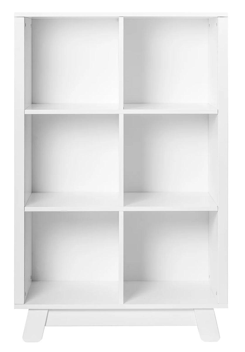 Babyletto Hudson Cubby Bookcase - White