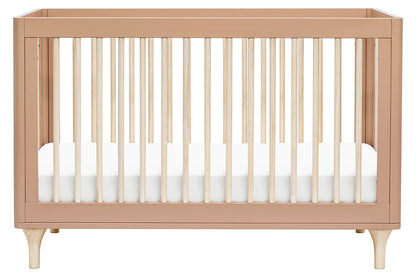 Babyletto Lolly 3-In-1 Convertible Crib with Toddler Bed Conversion Kit - Canyon/Washed Natural