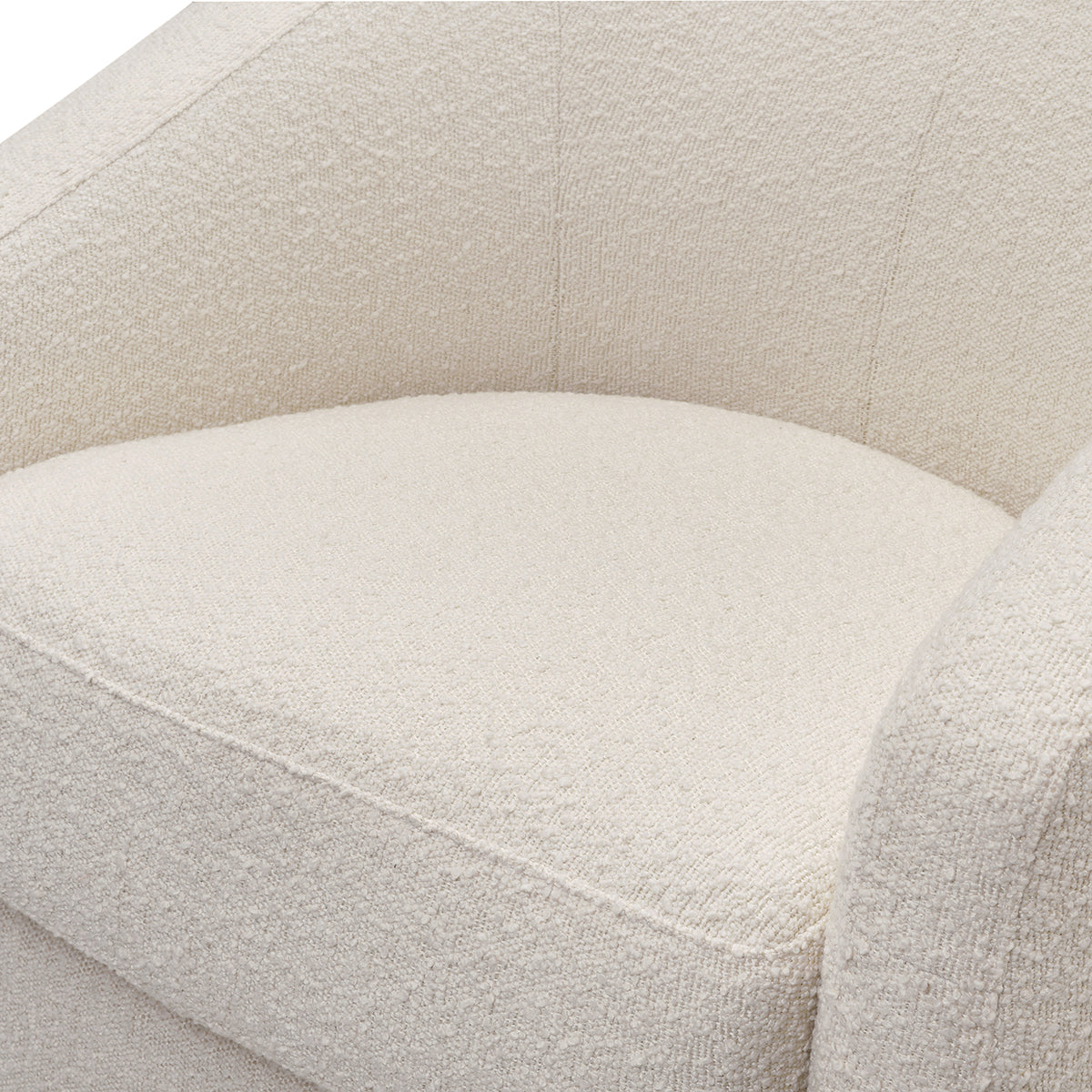 Babyletto Madison Swivel Glider - Ivory Boucle