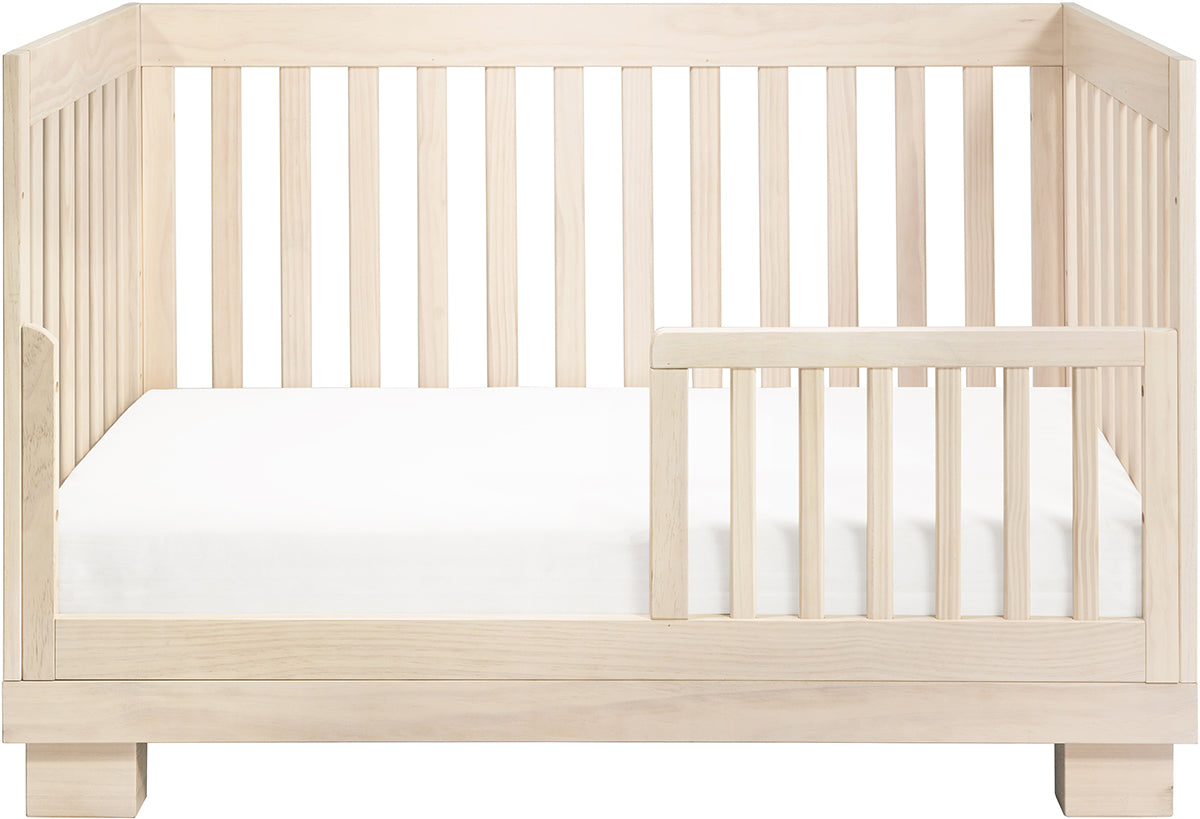 Babyletto Modo 3-in-1 Convertible Crib w/Toddler Bed Conversion Kit - Washed Natural