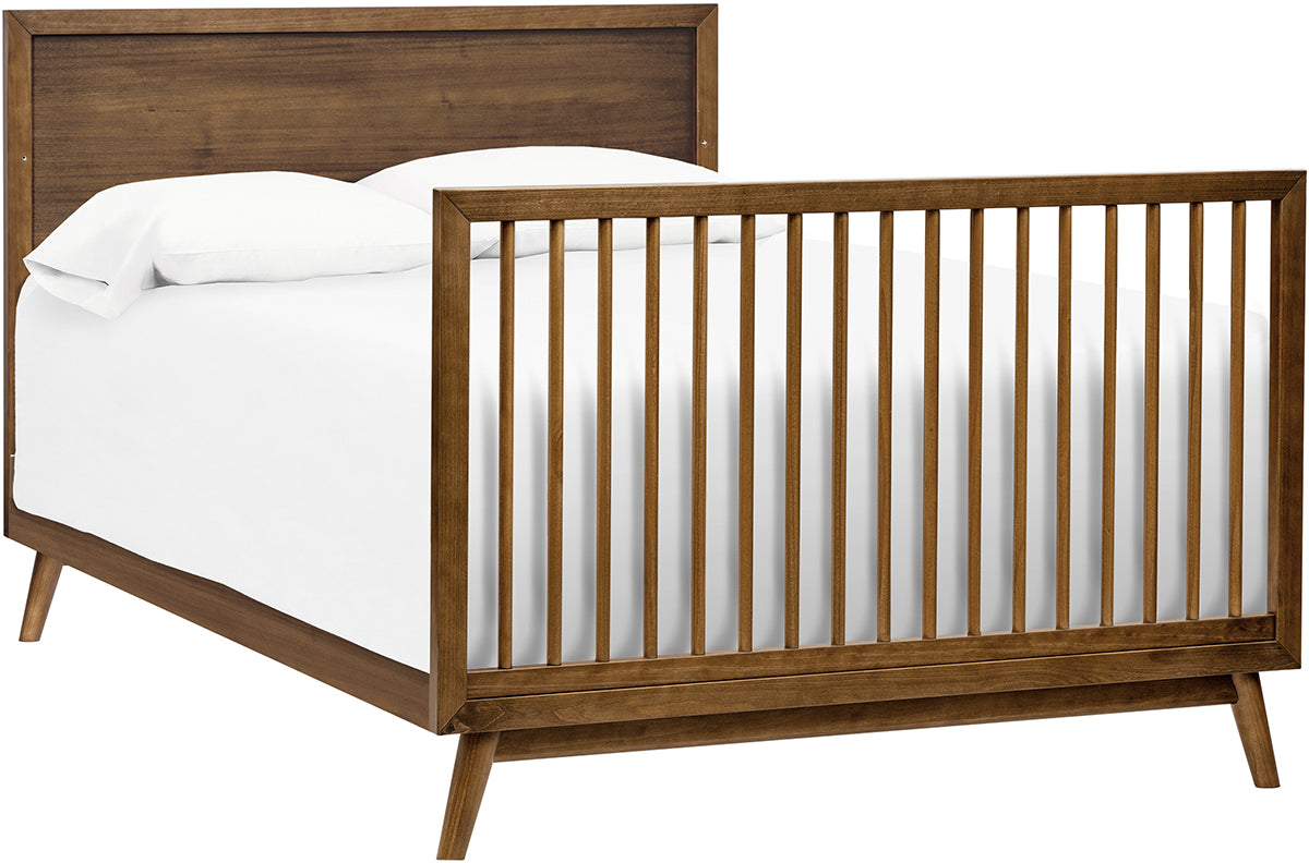 Babyletto Palma 4-in-1 Convertible Crib w/Toddler Bed Conversion Kit - Natural Walnut