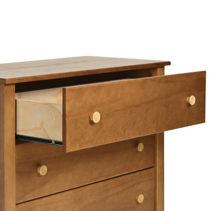 Babyletto Sprout 3-Drawer Changer Dresser w/Removable Changing Tray - Chestnut / Natural