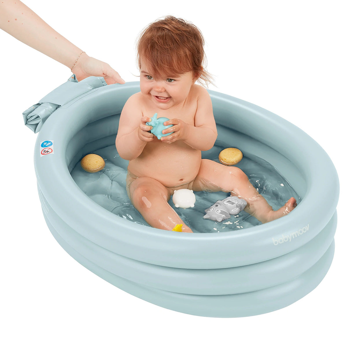 Babymoov Inflatable Bathtub and Kiddie Pool All In One