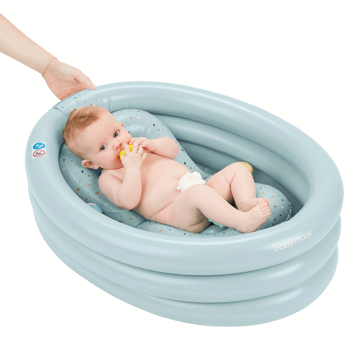 Babymoov Inflatable Bathtub and Kiddie Pool All In One