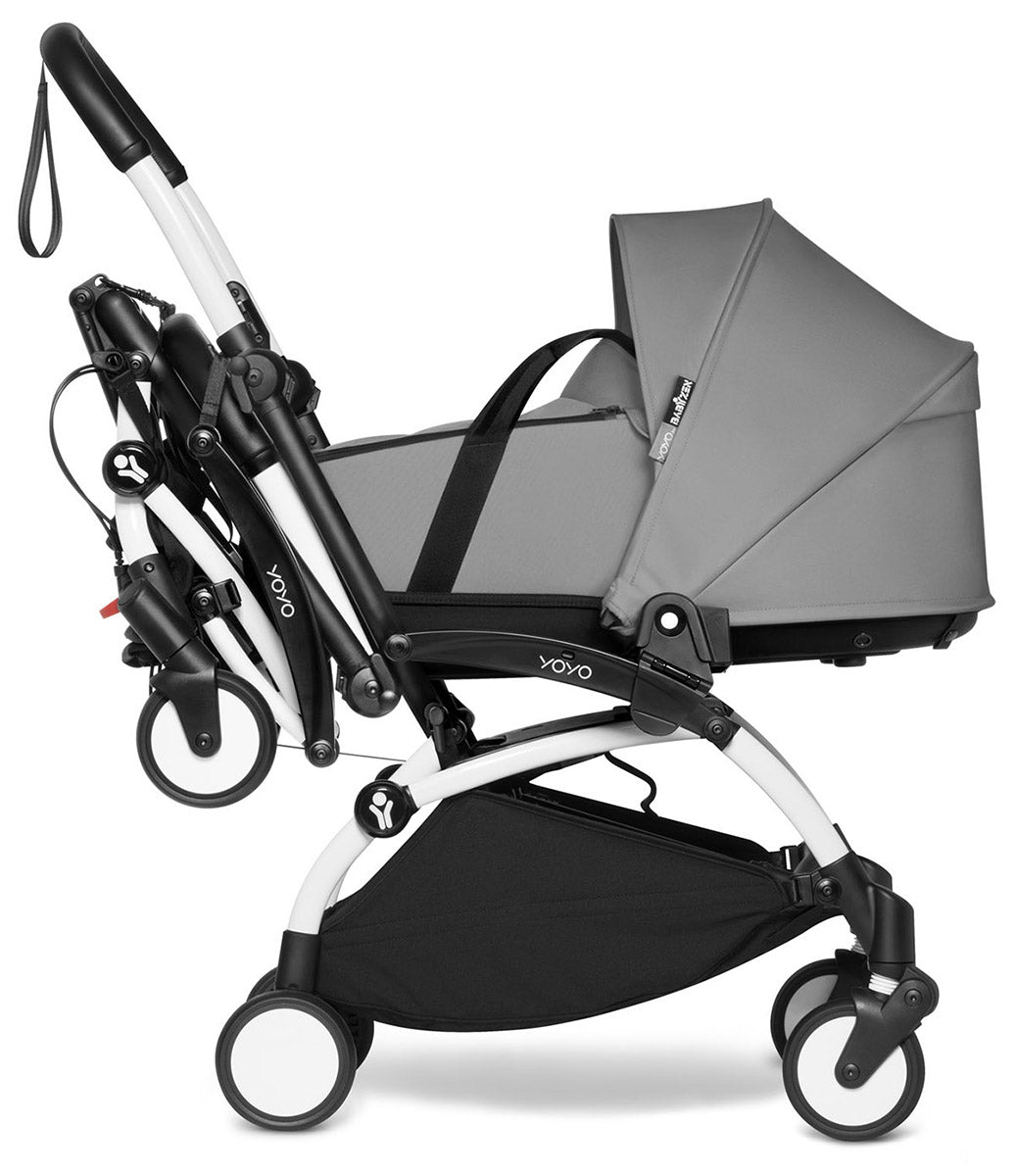 Babyzen YOYO Connect Double Stroller Bassinet / Bassinet Bundle - Black / Aqua