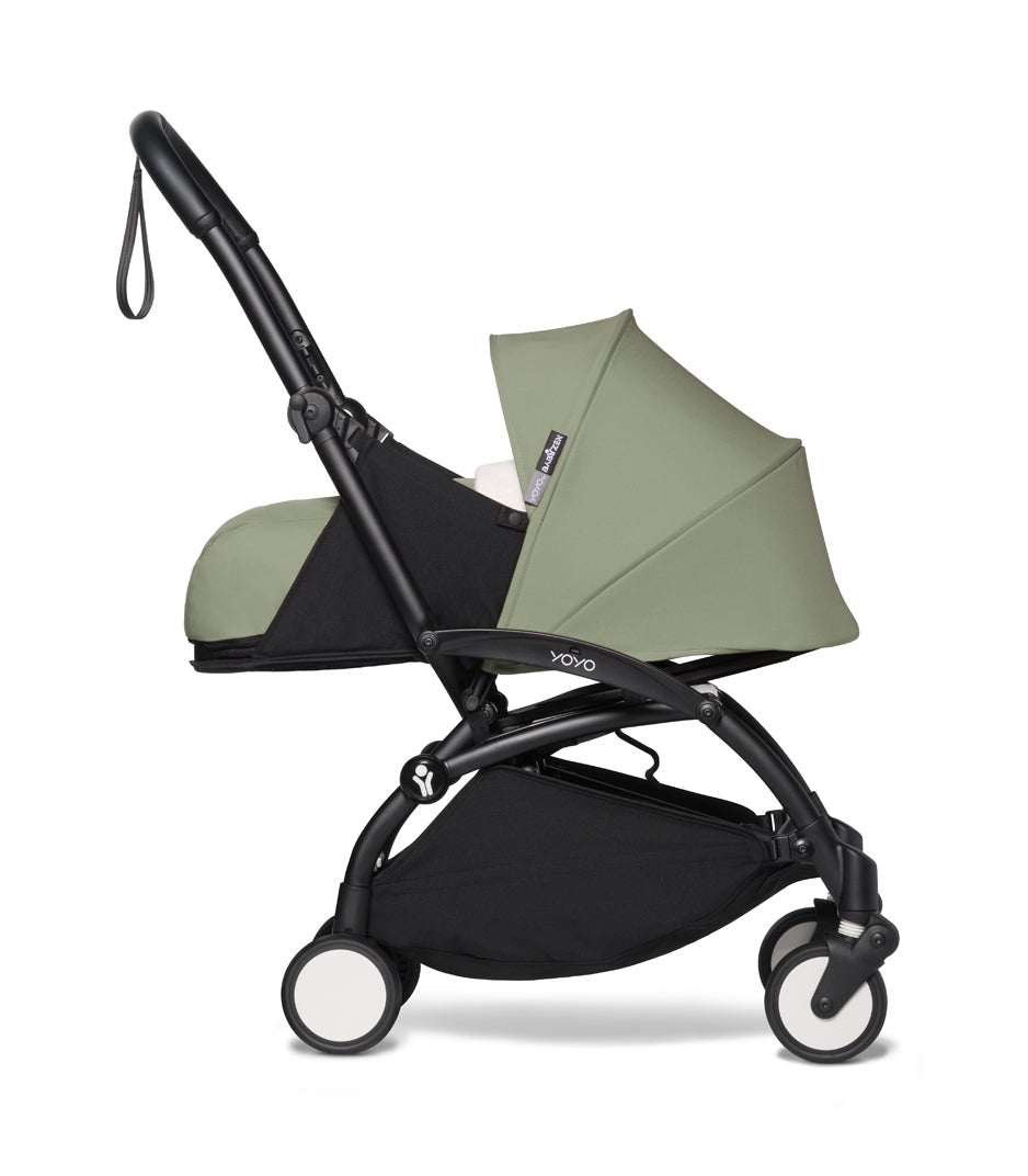 Babyzen YOYO2 Ultra Compact 0+ Stroller - Black / Olive