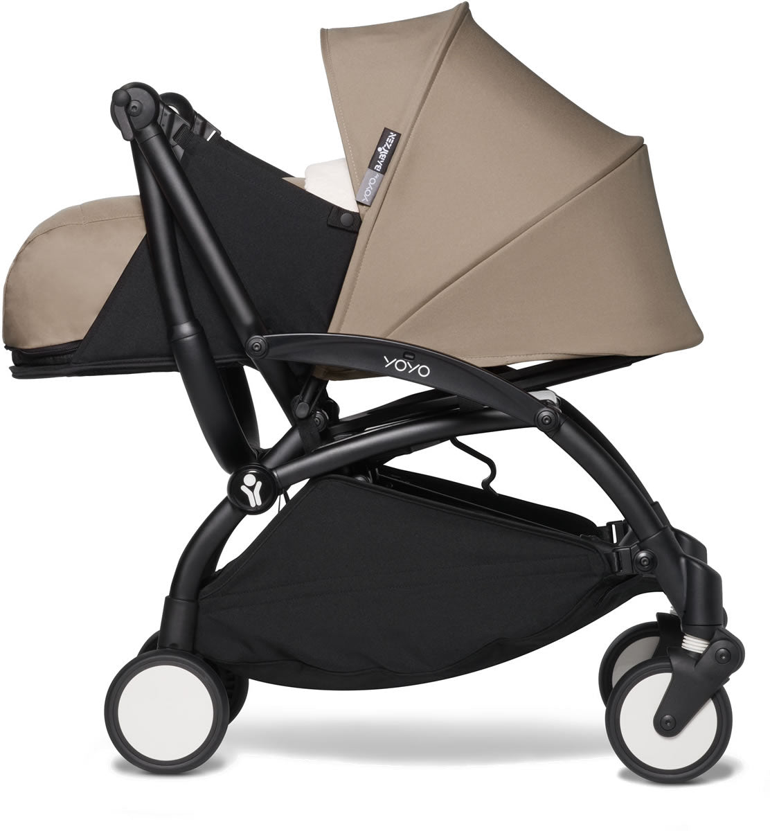 Babyzen YOYO2 Ultra Compact 0+ Stroller - Black / Taupe