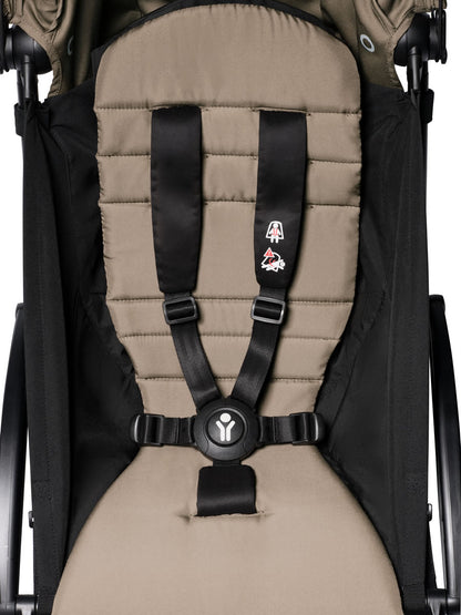 Babyzen YOYO2 Ultra Compact 6+ Stroller - Black / Taupe