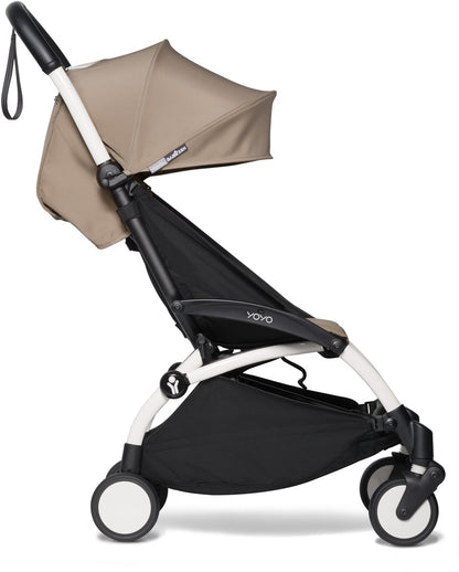 Babyzen YOYO2 Ultra Compact 6+ Stroller - White / Taupe