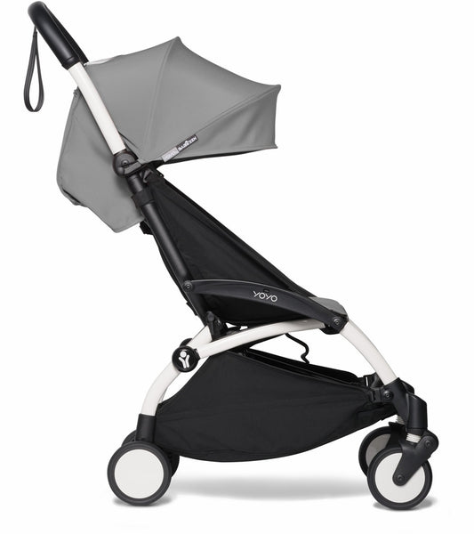 Babyzen YOYO2 Ultra Compact 6+ Stroller (One Box) - White / Grey