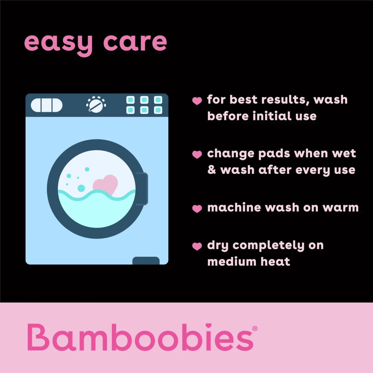 Bamboobies Multi-Pack Nursing Pads - Marble