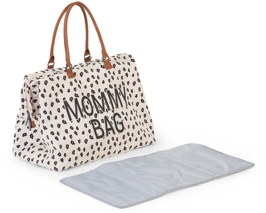 BEABA Childhome Canvas Mommy Bag - Leopard