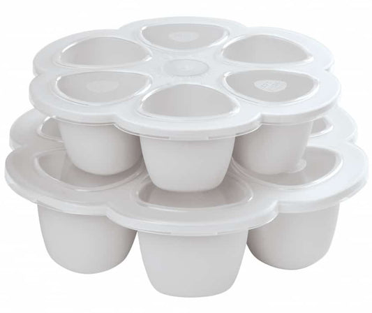 BEABA Multiportions 3oz Silicone Tray - Cloud