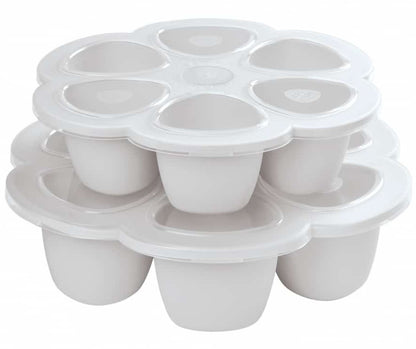 BEABA Multiportions 5oz Silicone Tray - Cloud