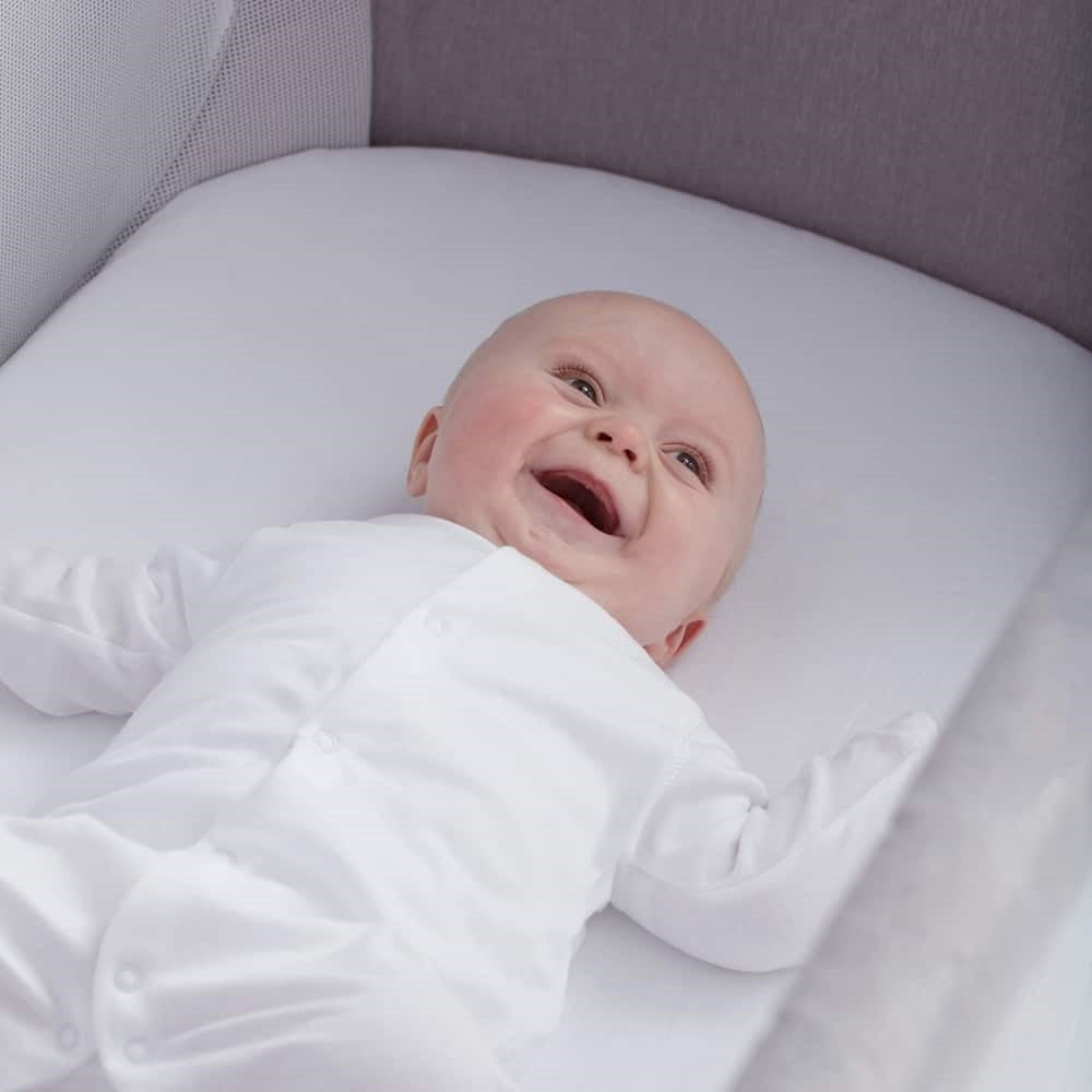 BEABA x Shnuggle Full Size Crib Airflow Mattress - White