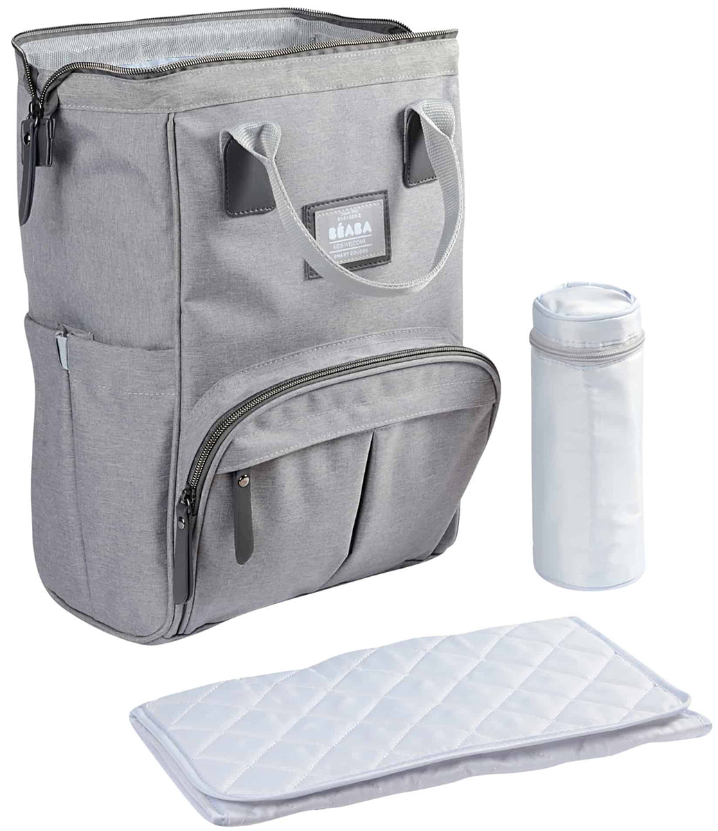 Beaba Wellington Backpack Diaper Bag - Grey