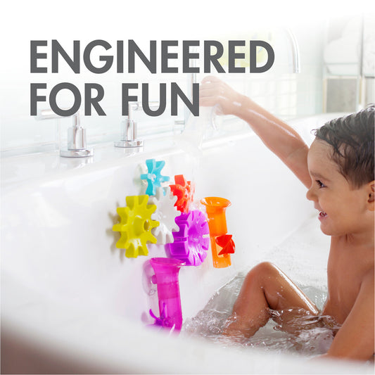 Boon PIPES + TUBES + COGS Bath Toy Bundle