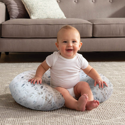 Boppy Original Feeding & Infant Support Pillow - Gray Taupe Leaves