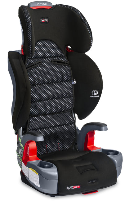 Britax Grow With You Clicktight Harness Booster Car Seat - Cool Flow Gray [New Version of the Frontier]