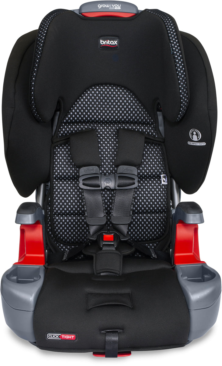 Britax Grow With You Clicktight Harness Booster Car Seat - Cool Flow Gray [New Version of the Frontier]