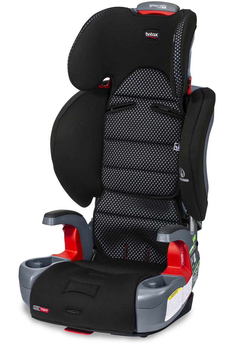 Britax Grow With You Clicktight Harness Booster Car Seat - Cool Flow Gray [New Version of the Frontier]