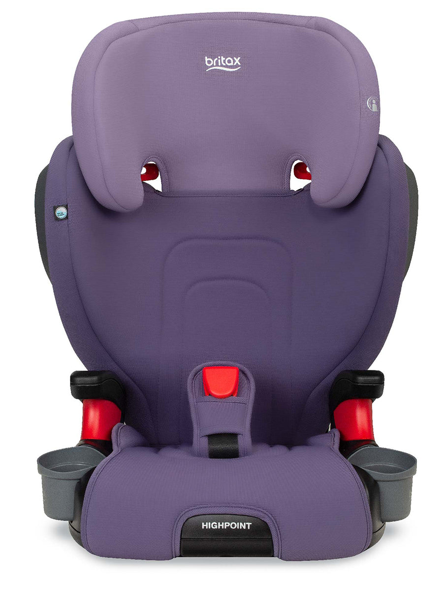 Britax Highpoint 2-Stage Belt Positioning Booster Car Seat - Purple Ombre