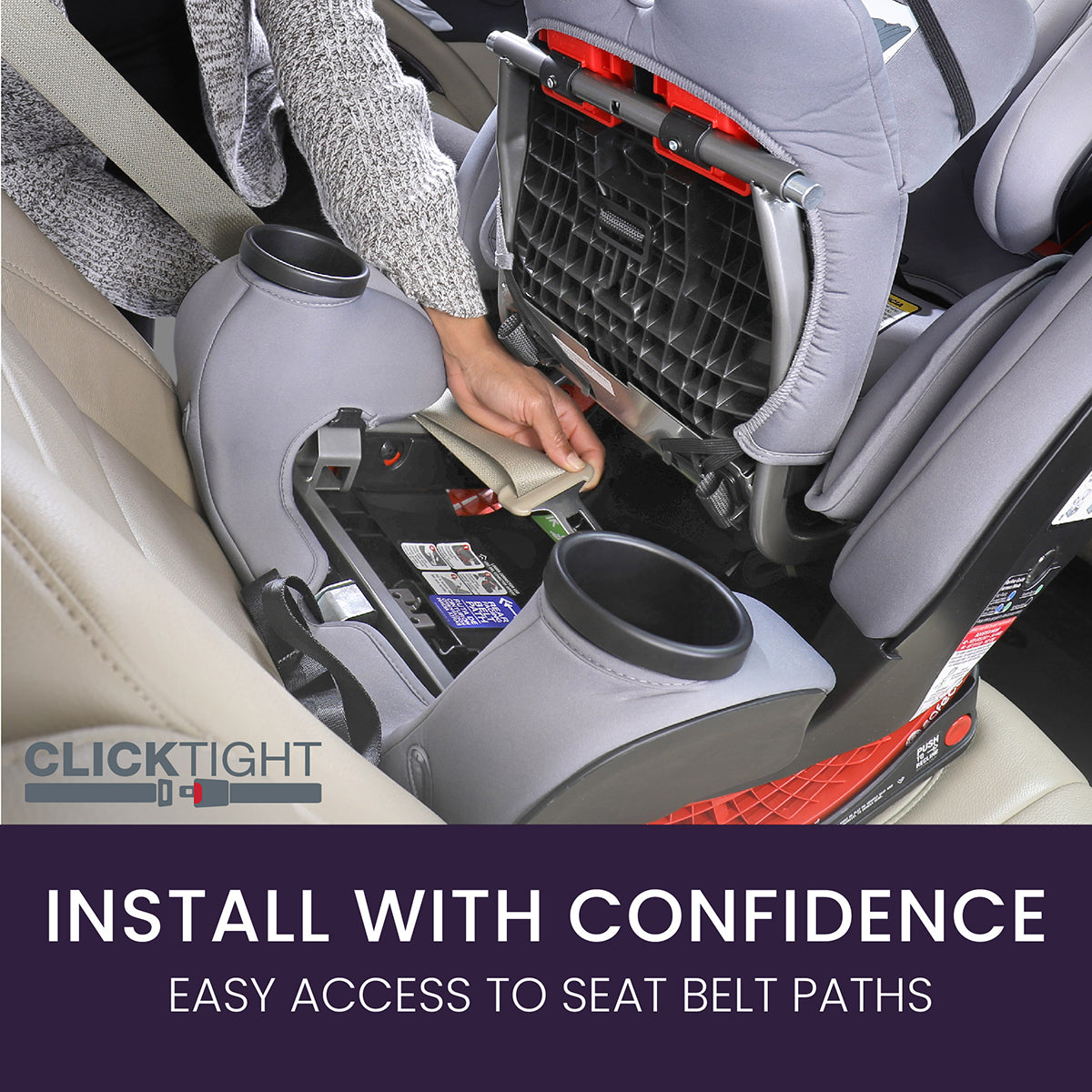 Britax One4Life ClickTight All-in-One Convertible Car Seat - Iris Onyx