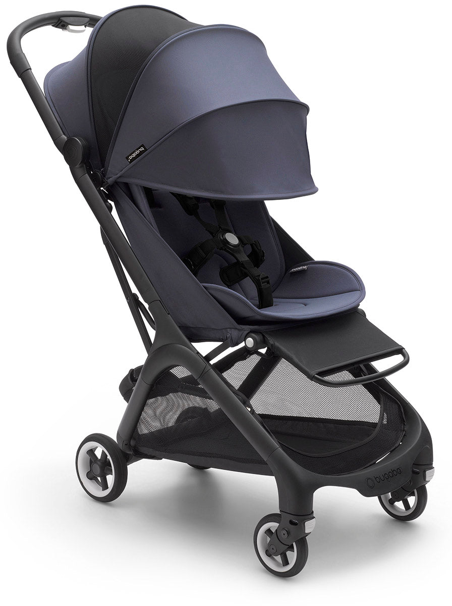 Bugaboo Butterfly Complete Compact Stroller - Black / Stormy Blue