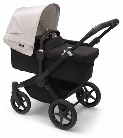 Bugaboo Donkey 5 Mono Complete Single-to-Double Stroller - Black / Midnight Black / Misty White