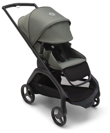 Bugaboo Dragonfly Complete Lightweight Compact Stroller - Black / Forest Green / Forest Green