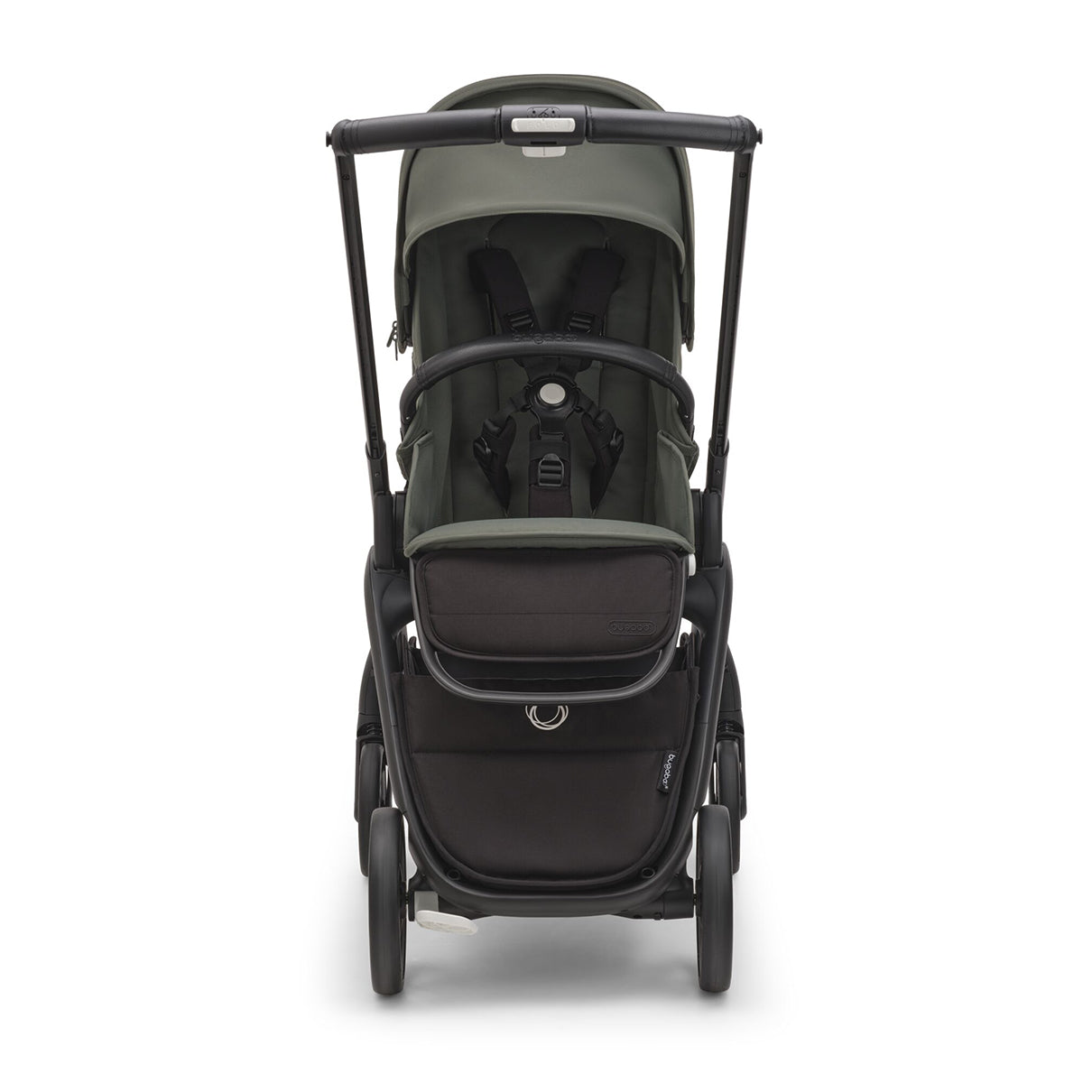 Bugaboo Dragonfly Complete Lightweight Compact Stroller - Black / Forest Green / Forest Green