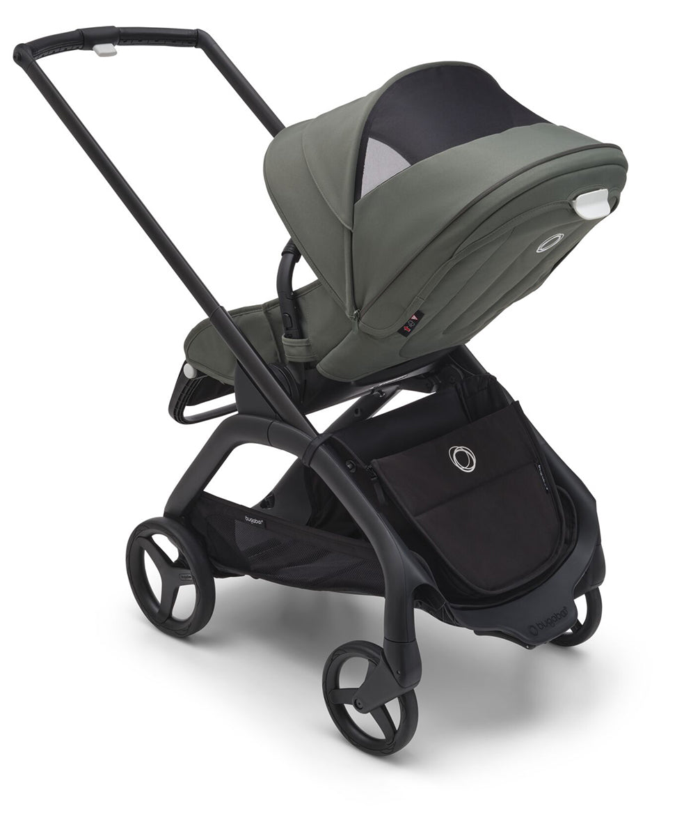 Bugaboo Dragonfly Complete Lightweight Compact Stroller - Black / Forest Green / Forest Green