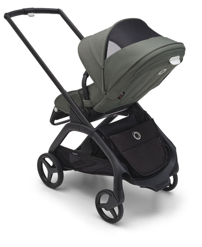 Bugaboo Dragonfly Complete Lightweight Compact Stroller - Black / Forest Green / Forest Green