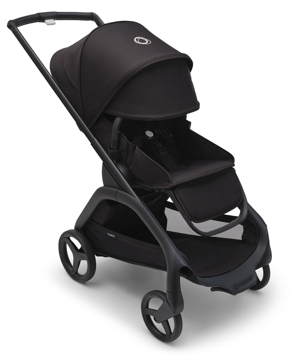 Bugaboo Dragonfly Complete Lightweight Compact Stroller - Black / Midnight Black / Midnight Black