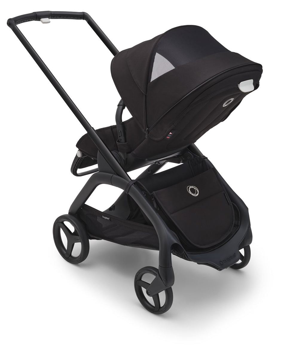 Bugaboo Dragonfly Complete Lightweight Compact Stroller - Black / Midnight Black / Midnight Black